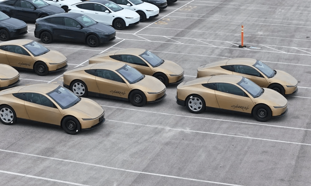 Tesla Cybercab launch is imminent after latest sighting at Giga Texas