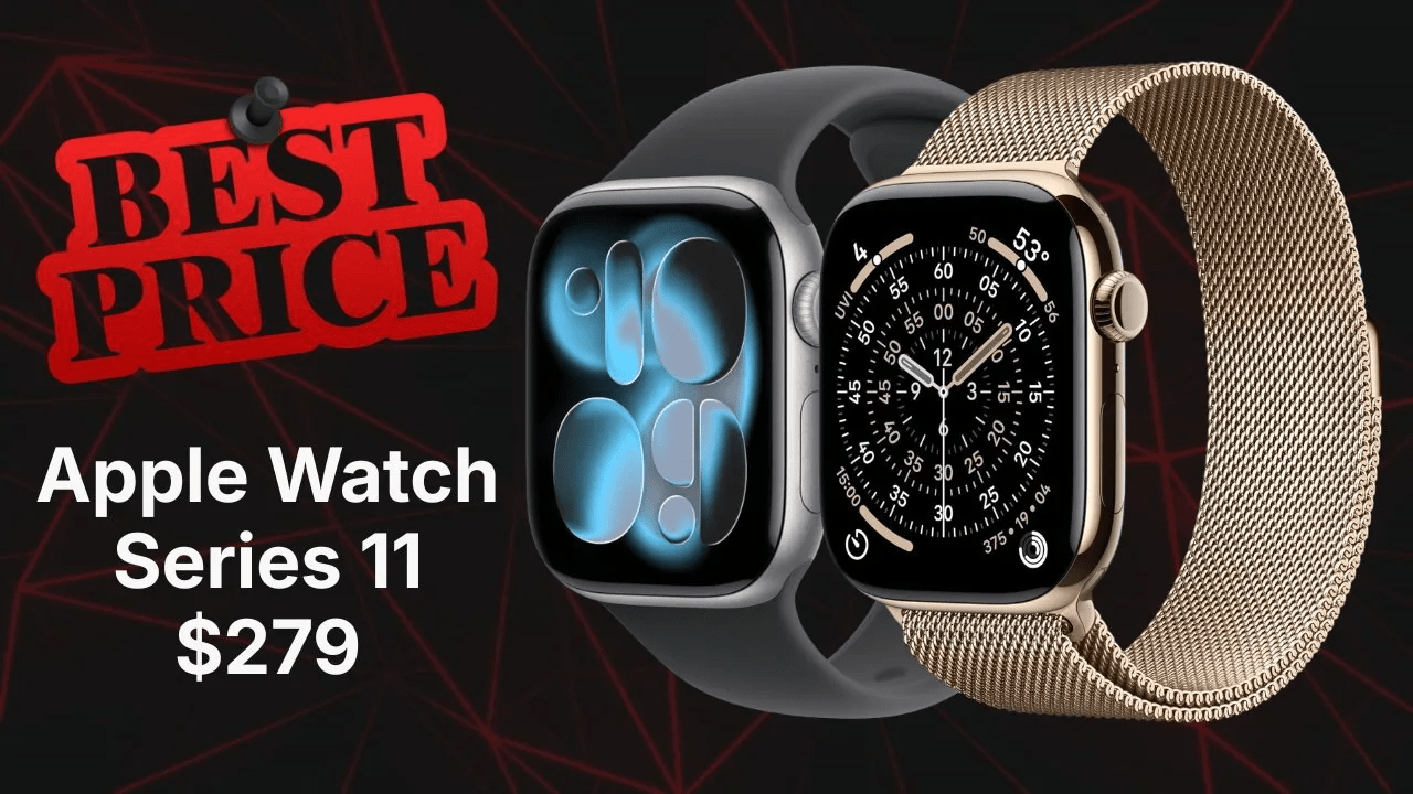 Amazon slashes Apple Watch Series 11 to $279 in early Prime Day sale