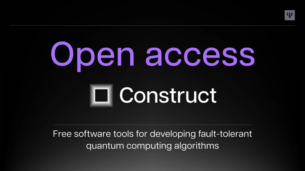 PsiQuantum Opens Public Access to Construct Fault-Tolerant Algorithm Design Software