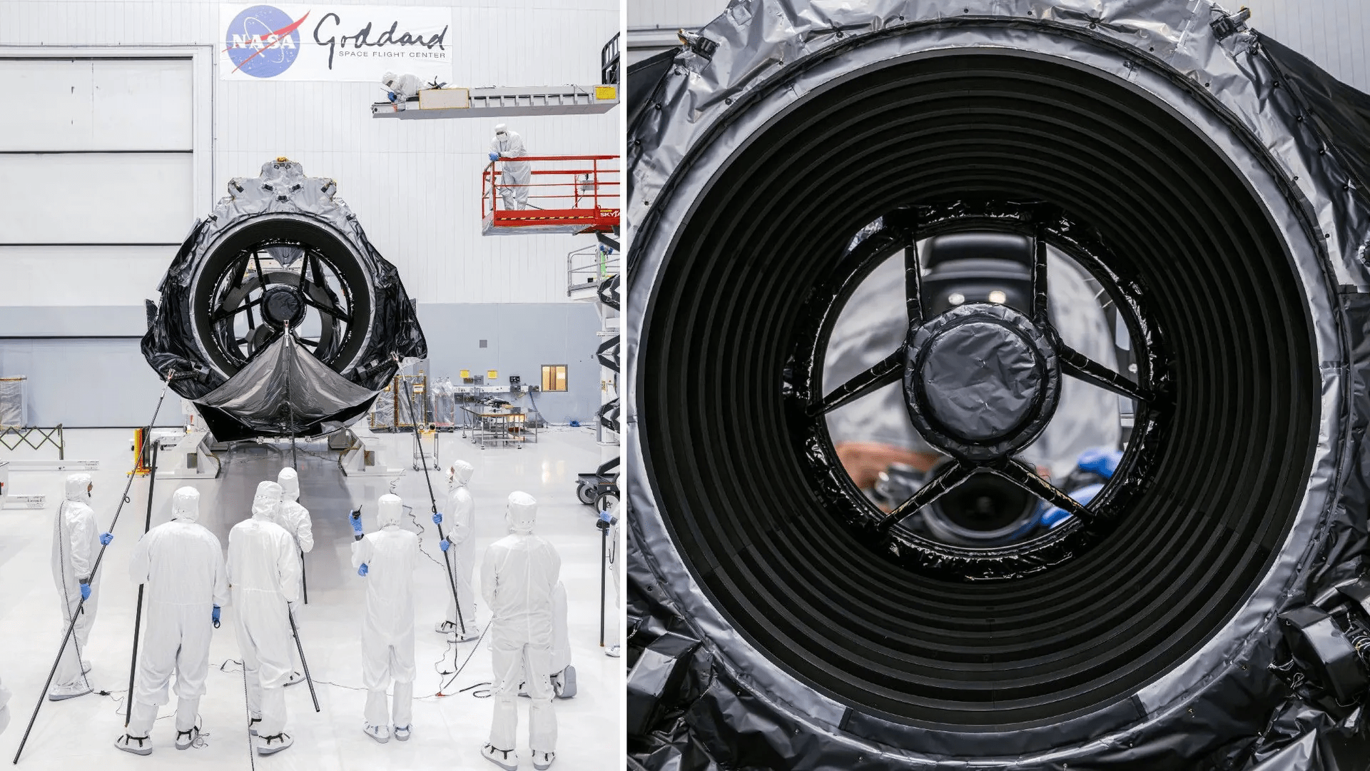 ‘The mirror passed with flying colors’: NASA just took its last look at the Nancy Grace Roman Space Telescope before launch