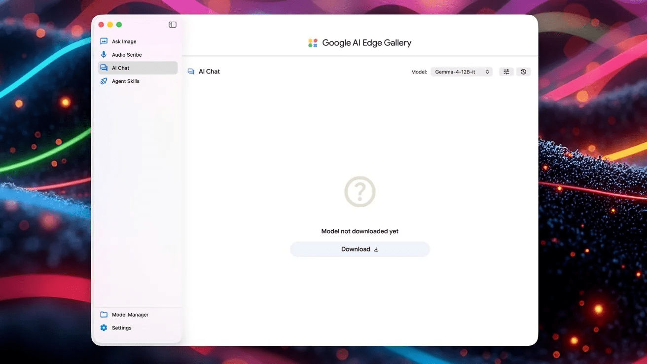 Run Google’s Gemini LLMs right on your Mac with the new AI Edge Gallery