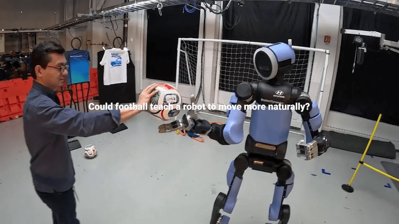Hyundai Motor’s soccer robot learns year of skills in 1 day