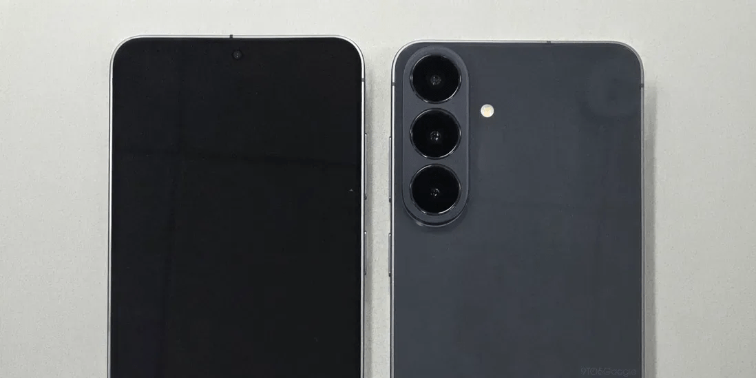 Galaxy S26 FE leaks in hands-on image with an updated, slightly funky camera bump