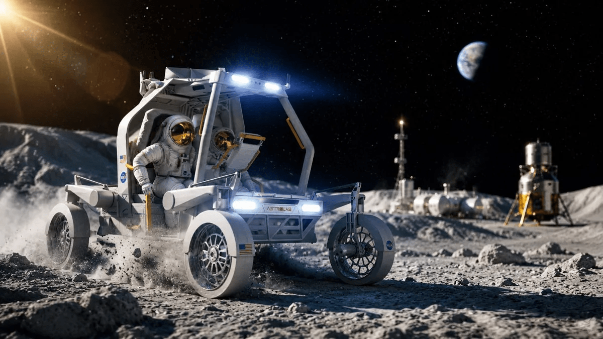 Astrolab to Drive Lunar Mobility Into a New Era