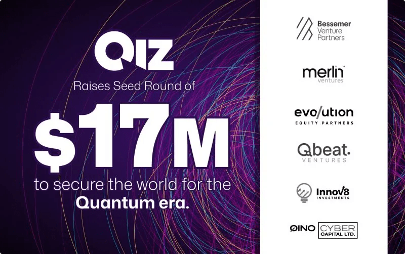 QIZ Security Raises $17M Seed Round to Scale Enterprise Cryptographic Posture Platforms
