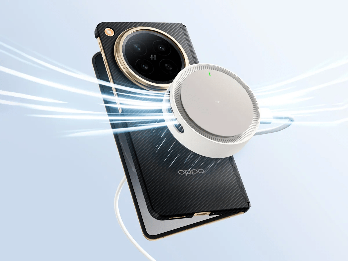 Oppo releases upgraded 50W Magnetic Charger 2 globally with active cooling and stand