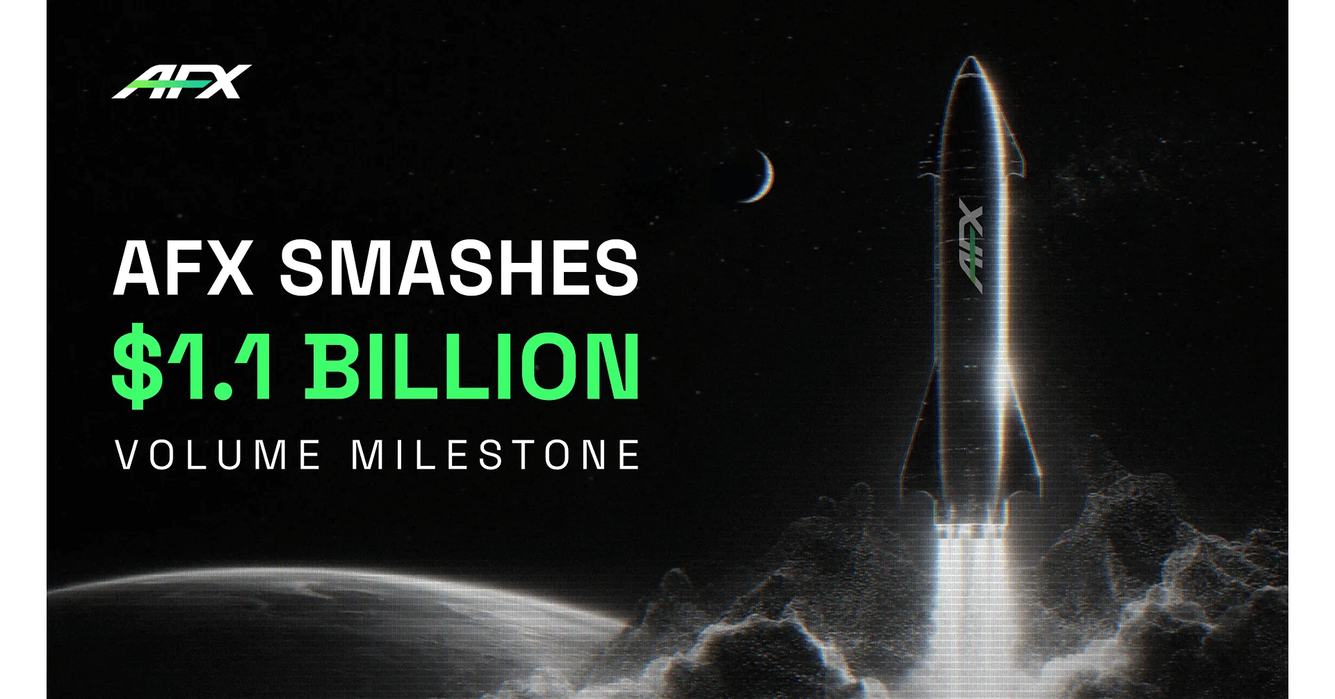 AFX Surpasses $1.1 Billion in Total Trading Volume, Highlighting Capital Efficiency in On-Chain Derivatives