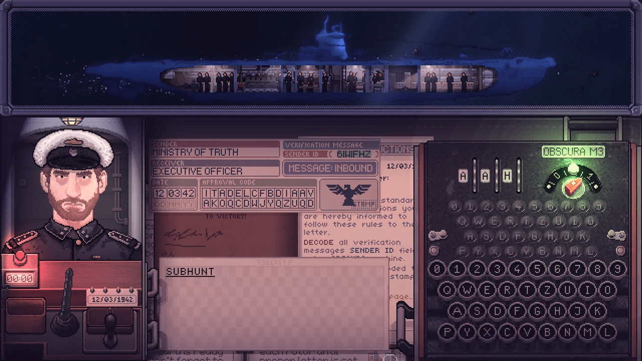 False Echo, an Alternate-History Cryptography Thriller, Announced for PC