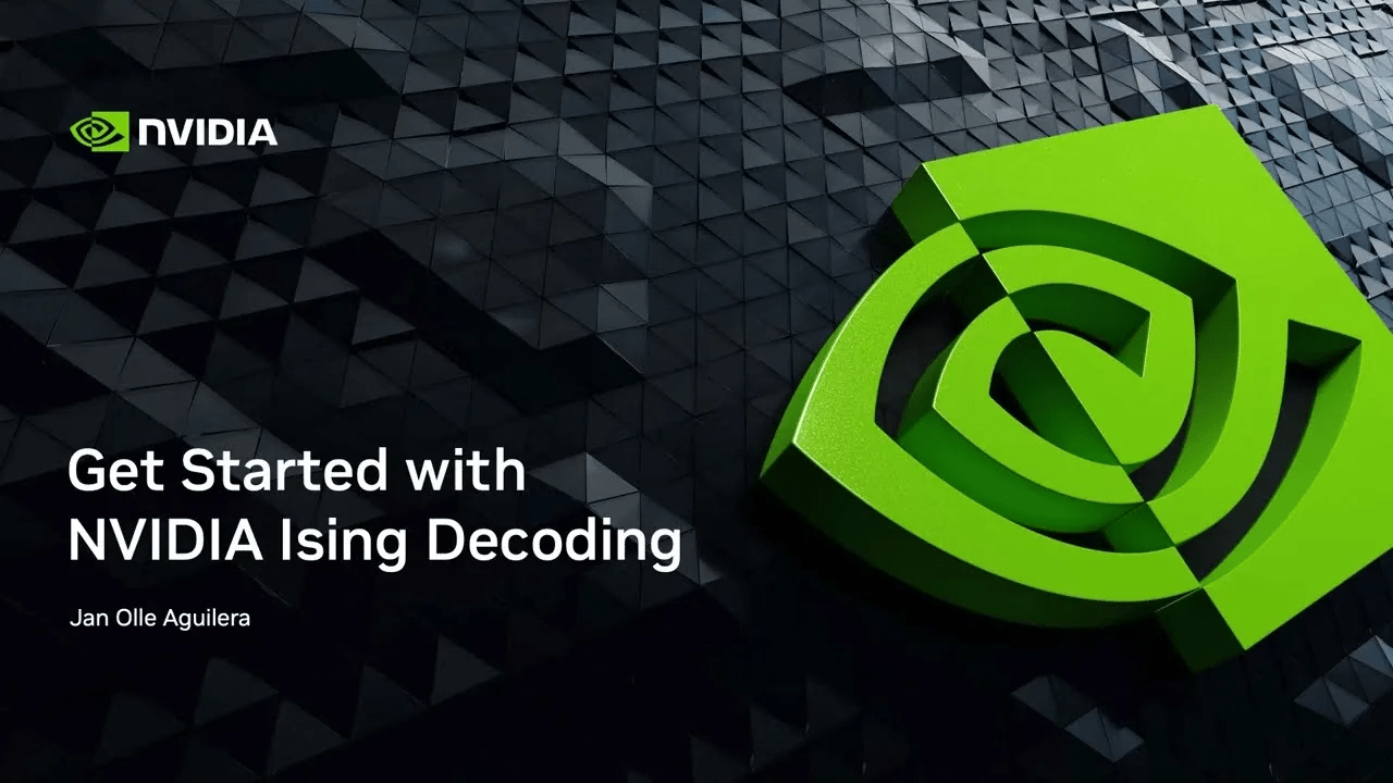 NVIDIA Launches Open “Ising” Decoder Architecture to Suppress Quantum Color Code Error Rates by 347x