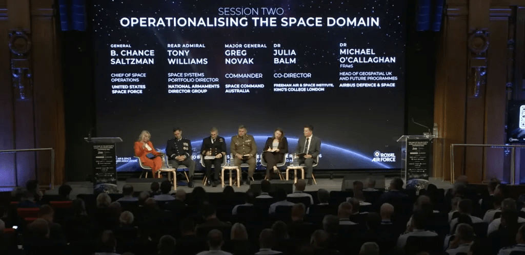 Saltzman’s farewell warning: Prepare for war in space to preserve peace