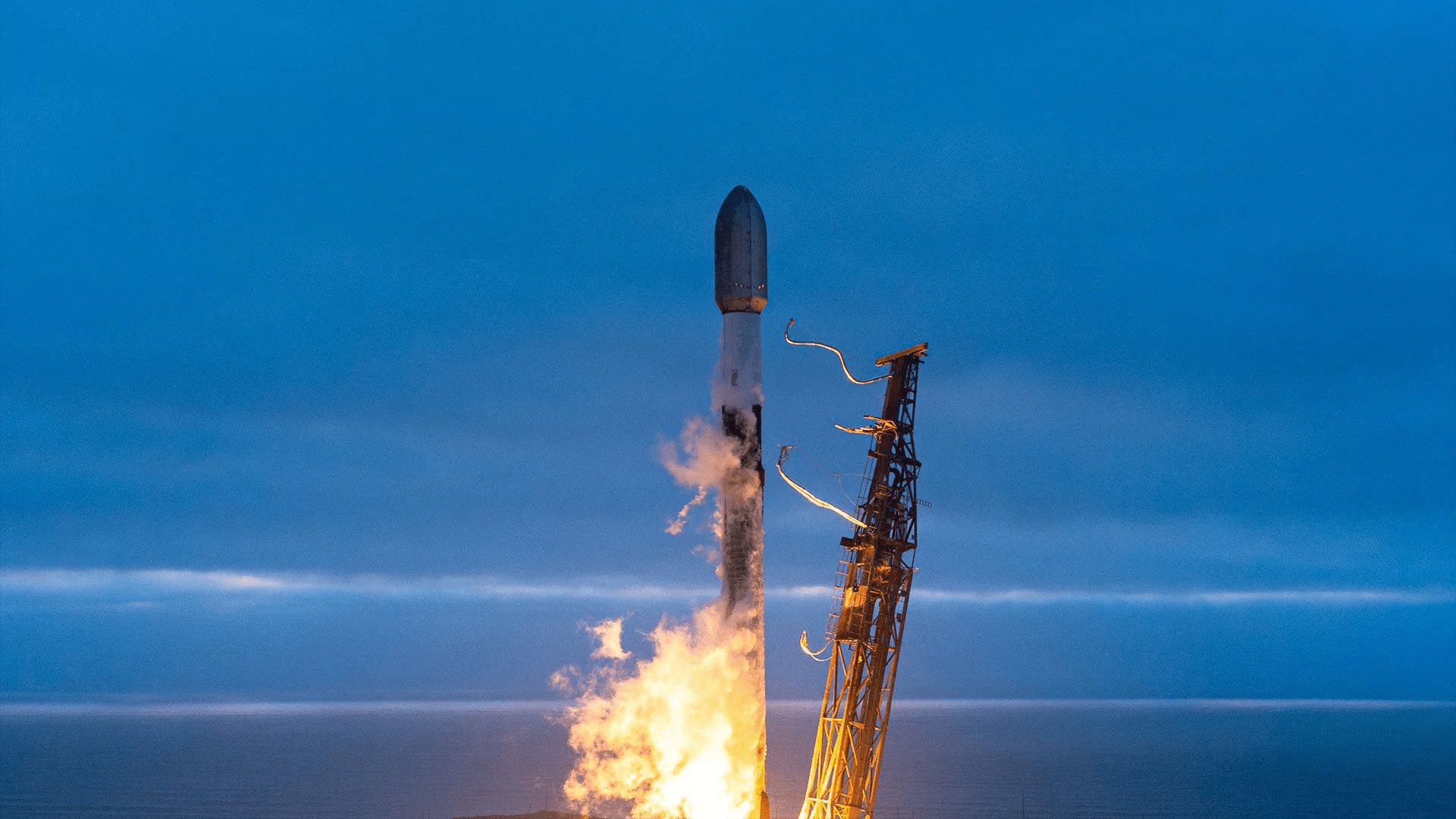 SpaceX Falcon 9 rocket launches 24 Starlink satellites from California