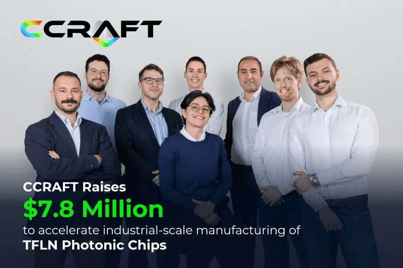 CCRAFT Secures $11.3 Million and Expands Independent TFLN Photonic Chip Foundry