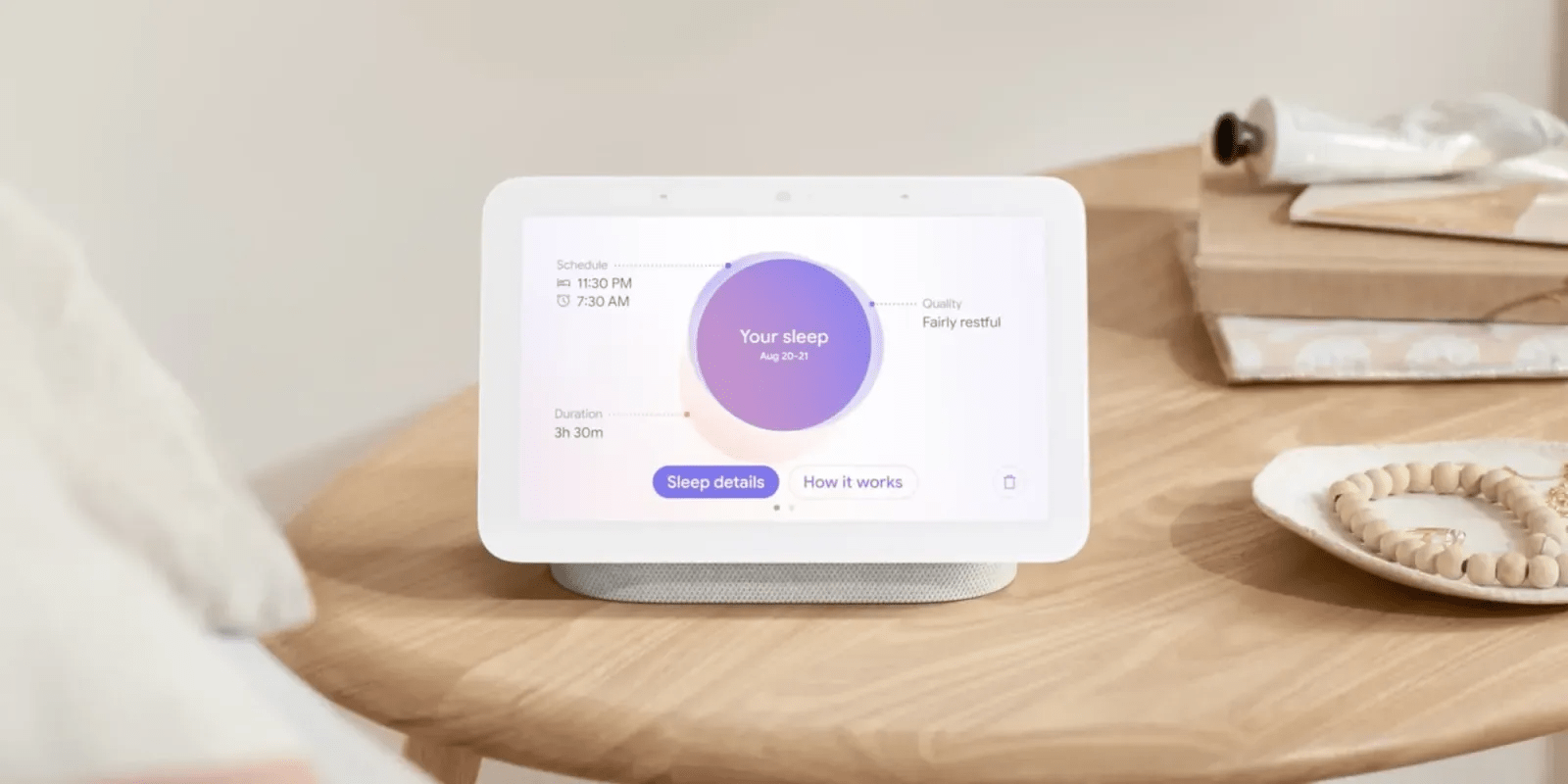 Nest Hub Soli sleep tracking will migrate from Google Fit to Health app