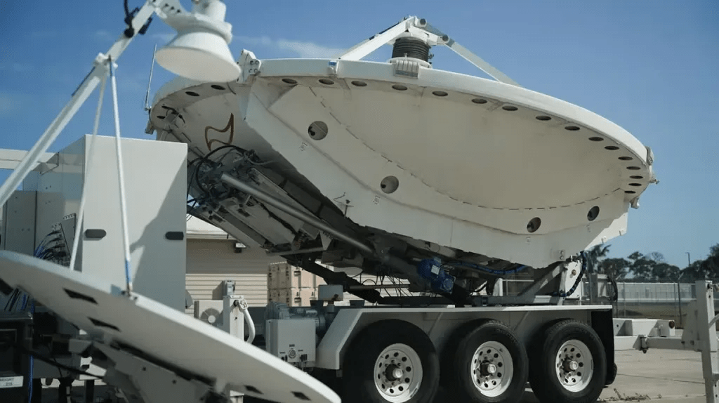 Space Force fields mobile satellite-jamming system