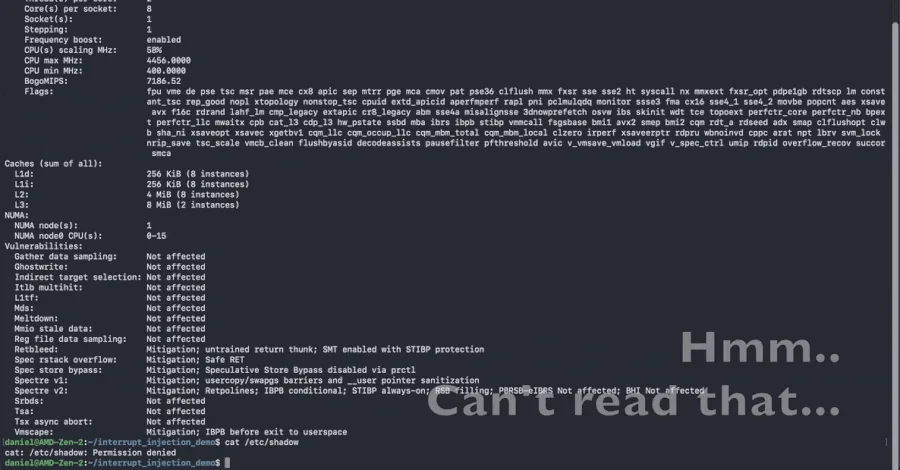 New Interrupt Injection Attack Can Bypass Spectre v2 Defenses on Intel and AMD CPUs