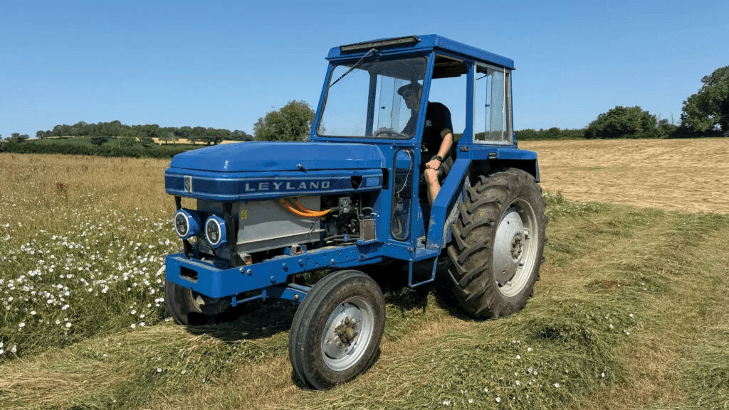 Converted Leyland 255 powered by second-hand electric car parts