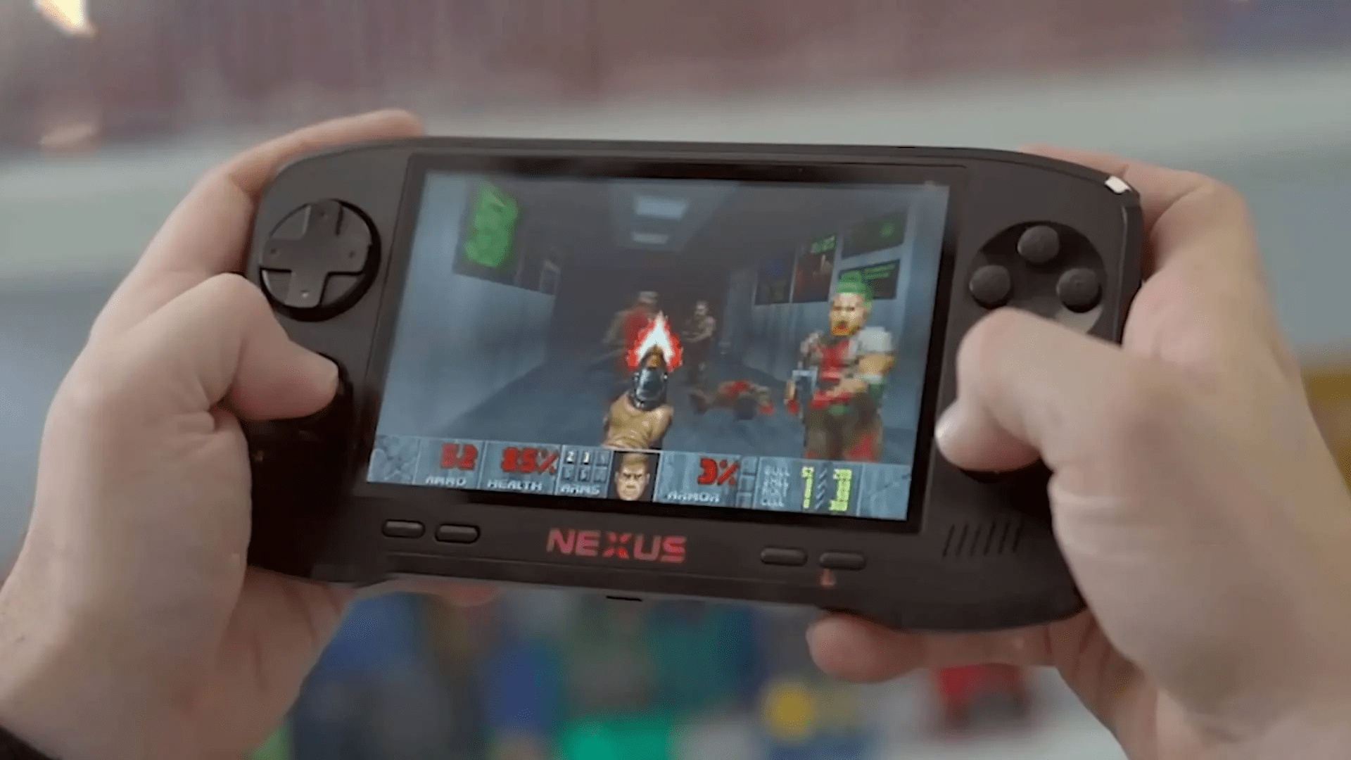 The Evercade will soon run DOOM, and it’s even getting its own limited edition Nexus handheld
