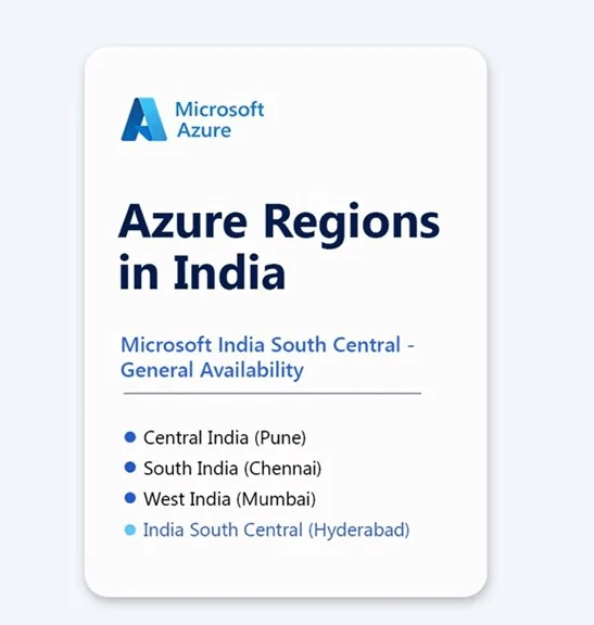 Microsoft’s newest India datacenter region goes live to power the country’s AI economy and enable Frontier Firms