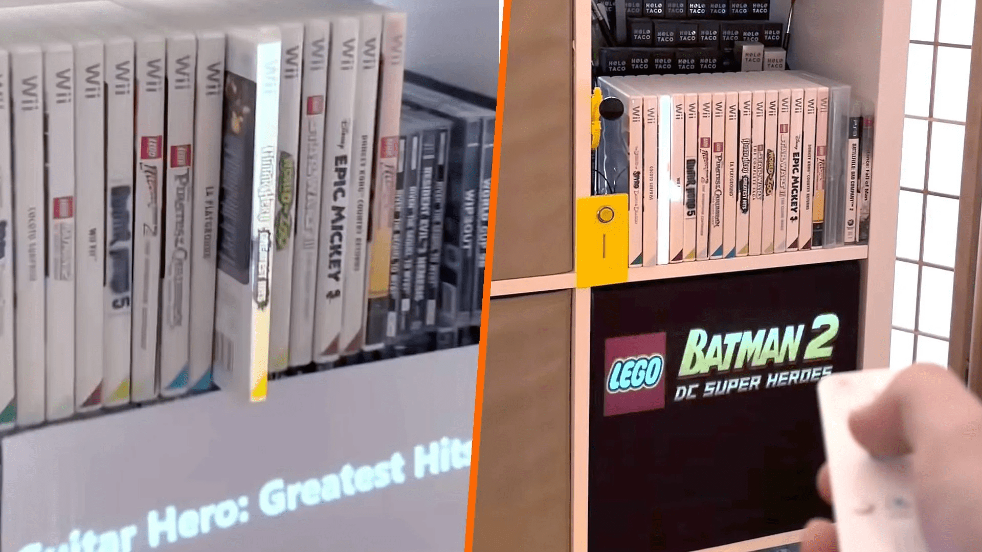 Inventor creates “IRL home screen” for physical discs that brings the convenience of a digital library to an actual game shelf