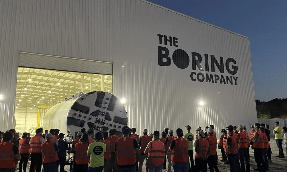 The Boring Company’s newest tunnel vehicle runs on Tesla parts and no one is driving it