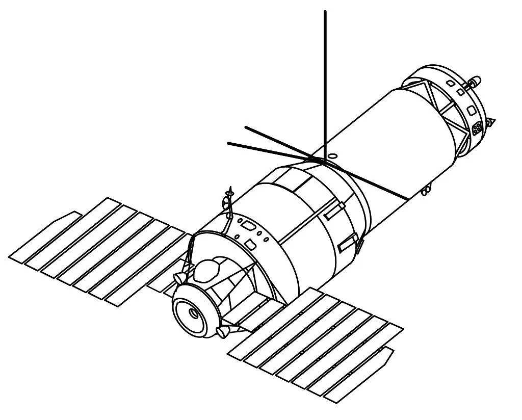On this day in space! Aug. 8, 1977: Soviet Union’s Salyut 5 reconnaissance space station burns up in Earth’s atmosphere
