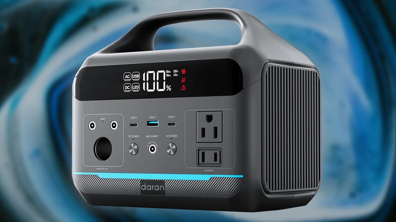 Daran’s Affordable 288Wh 600W LiFePO4 Power Station Will Keep Your  Electronics Topped Up for Days