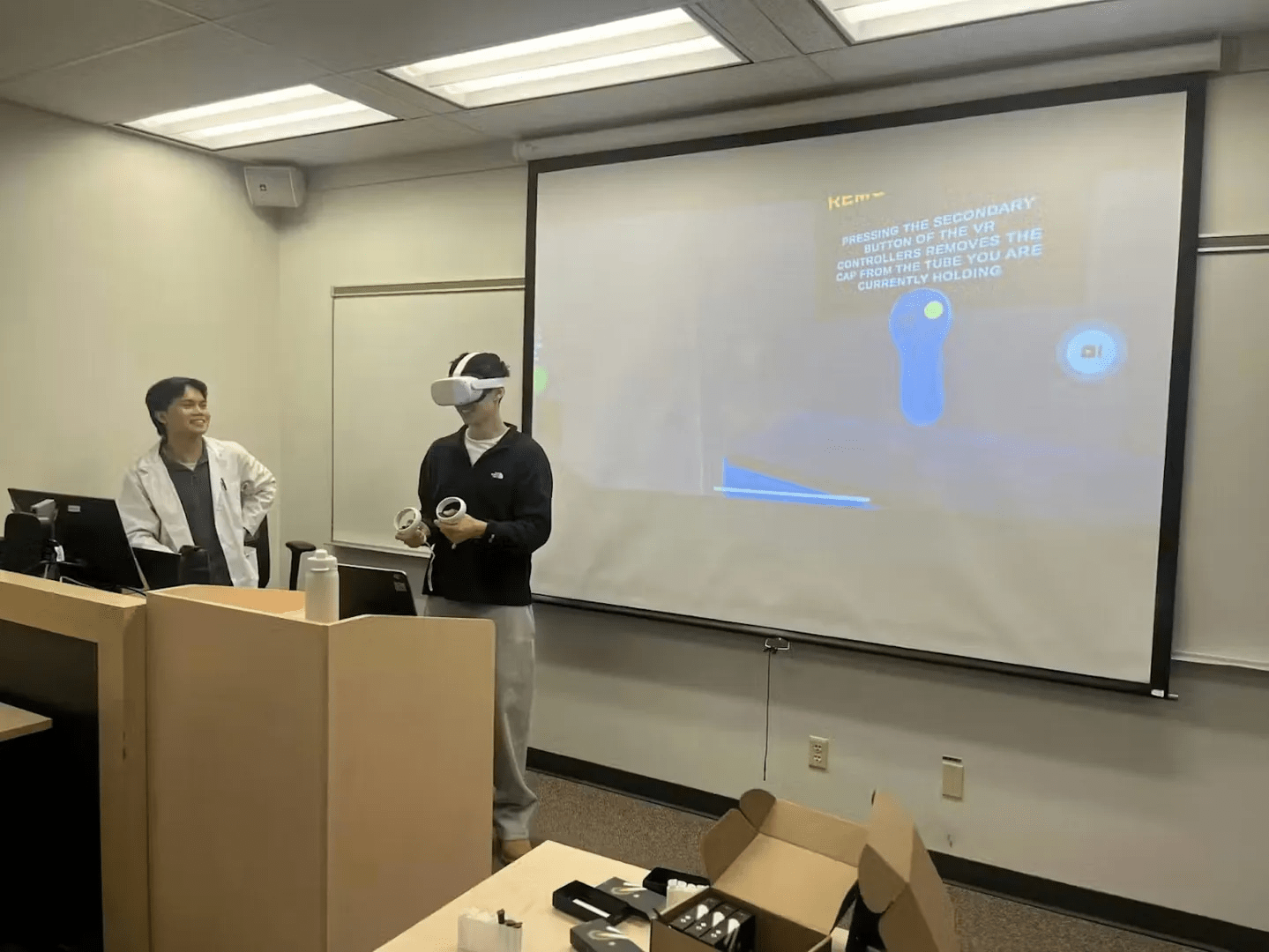 We built a $10 soil test, then a virtual reality platform to take it around the world
