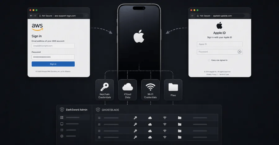 Chinese Threat Actor Uses Leaked DarkSword Kit to Deploy GHOSTBLADE on iOS