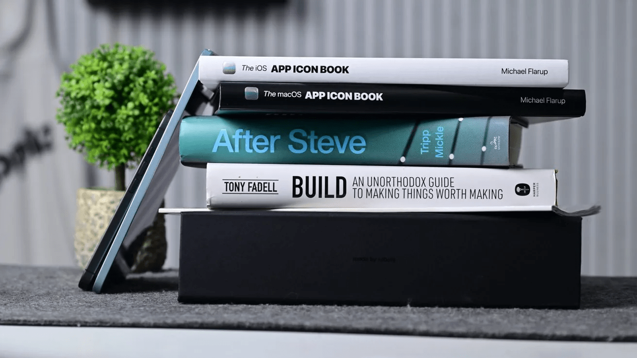 The best Apple-related books in AppleInsider’s video studio