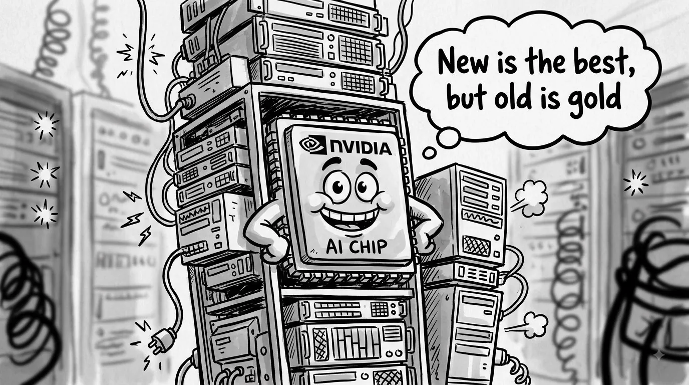 Nvidia’s Mixed Messaging: Buy Next-Gen AI Chips, But Our Old AI Chips Have Long-term Value