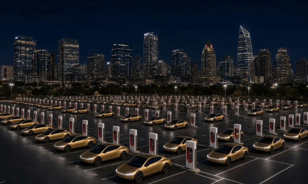 Tesla reveals plans for Robotaxi charging hub in Austin