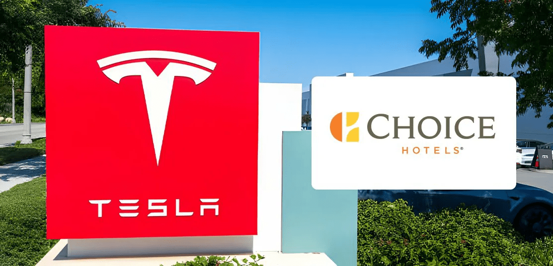 Choice Hotels Teams Up with Tesla for Nationwide EV Charging