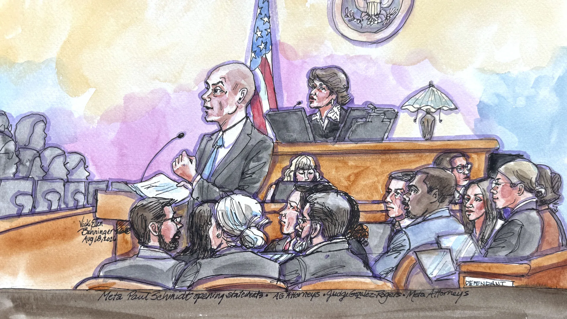 ‘Meta Hooked Kids’: Federal Trial Against Tech Giant Kicks Off in Oakland