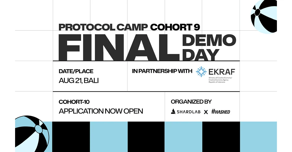 ShardLab and Indonesia’s EKRAF Expand Blockchain Talent Partnership as Protocol Camp Cohort 9 Closes in Bali