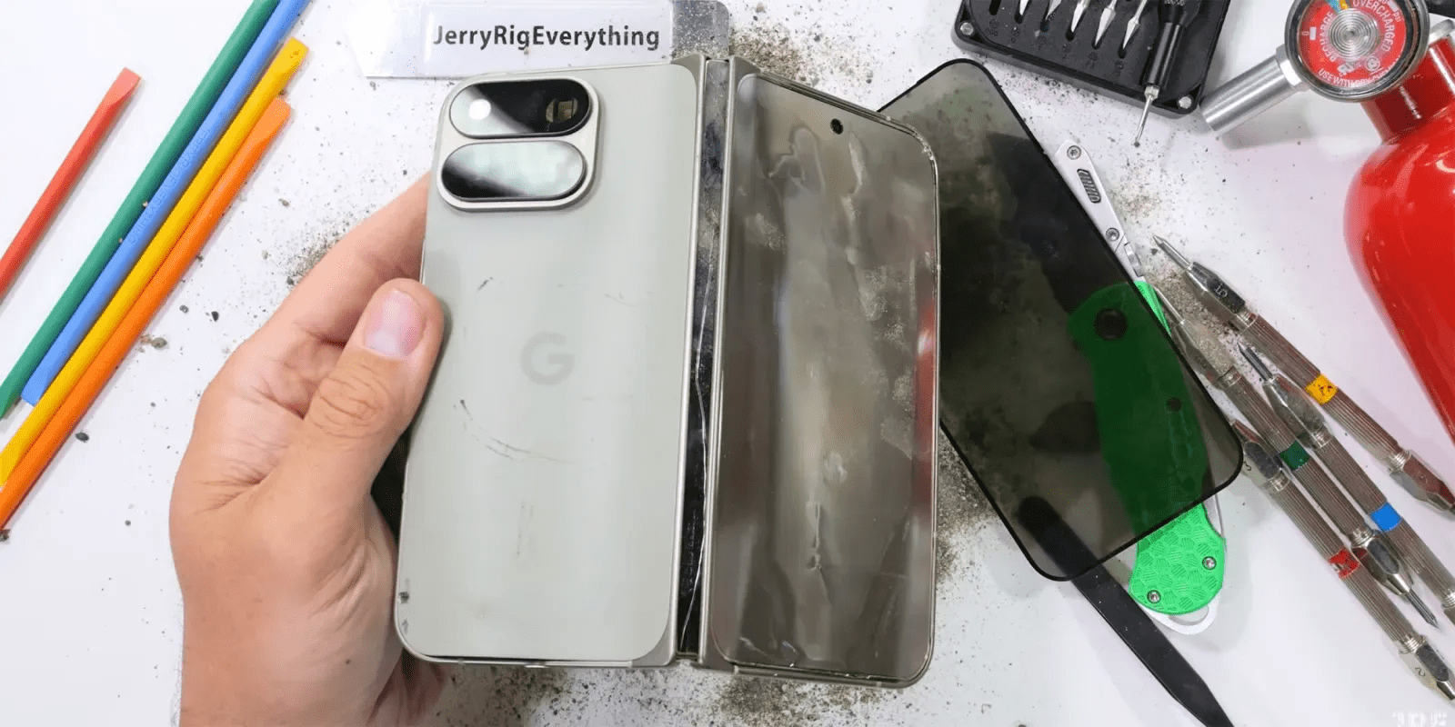 Pixel 11 Pro Fold still doesn’t survive bend test, but at least it didn’t ‘explode’ this time [Video]