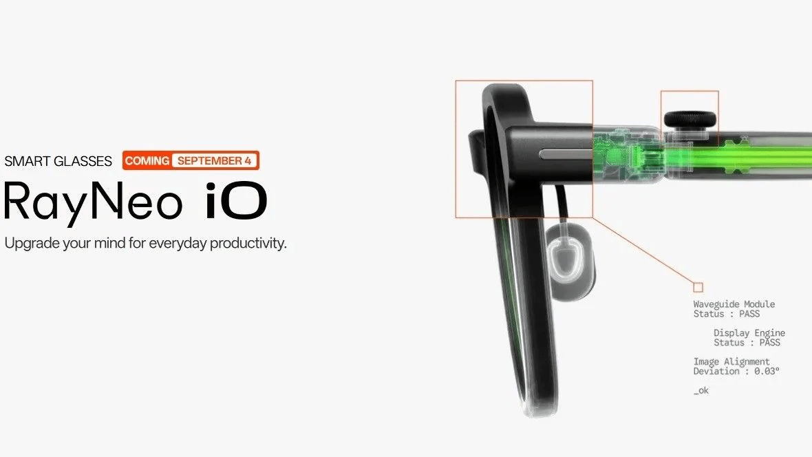 RayNeo holds nothing back with iO smart glasses HUD and the pure cinema GT Max