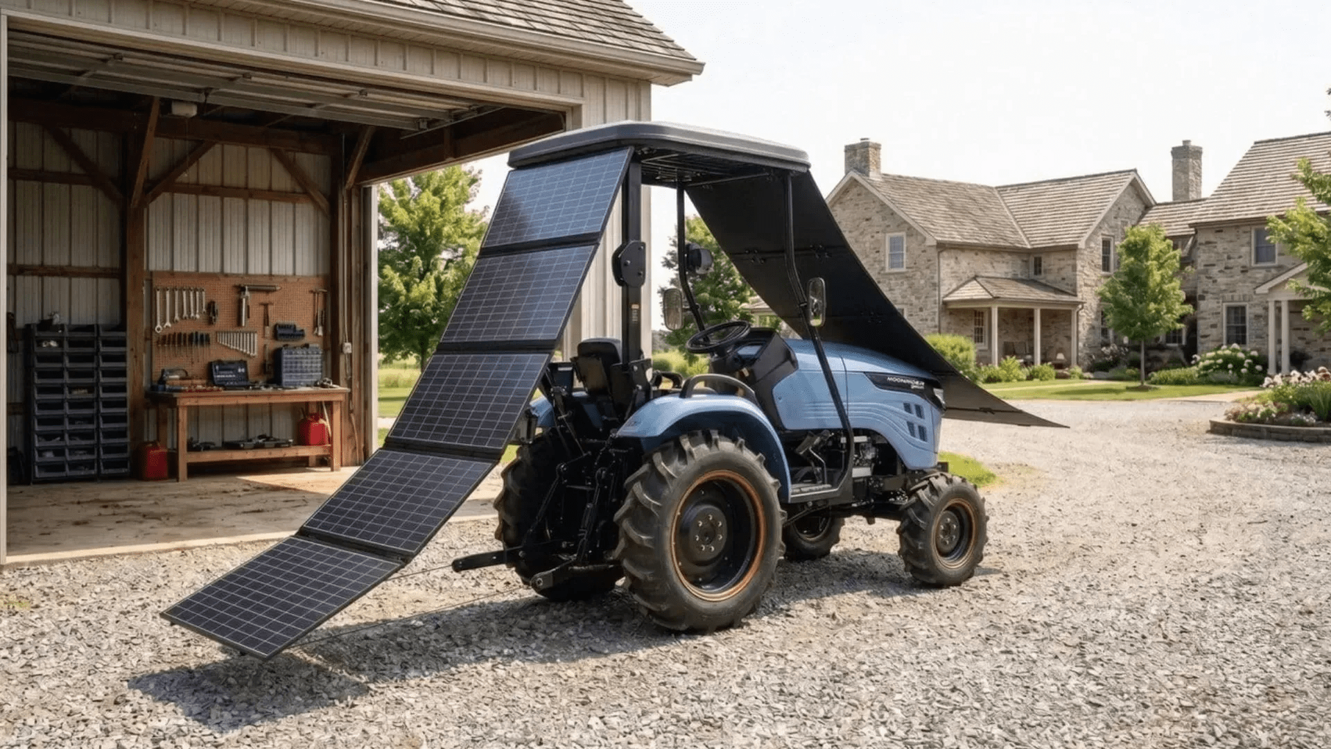 Photos: All-electric tractor with 27 hp motor eliminates engine oil and filter changes
