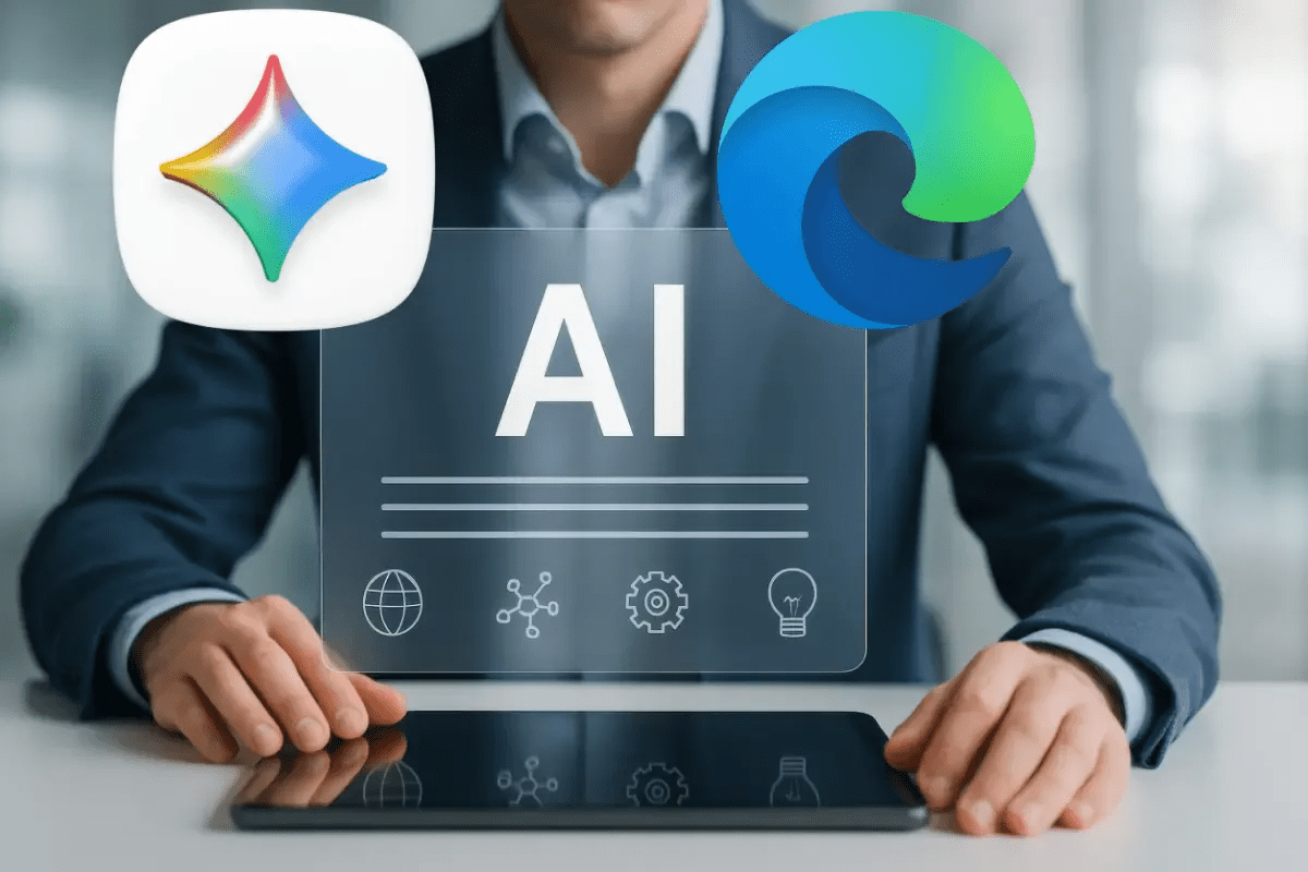 Chrome and Edge to embed AI in the browser