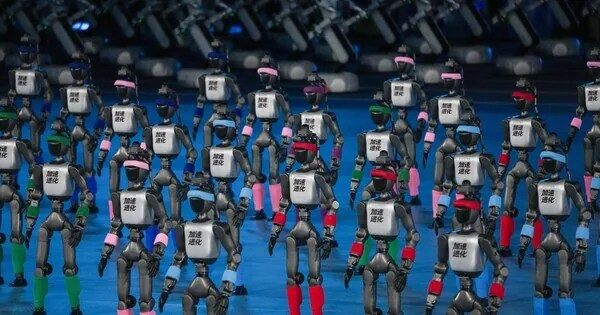 Humanoid robot games put real-world skills to the test