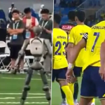 Robot Recreates Cristiano Ronaldo’s Iconic SIU Celebration After Scoring Goal At World Humanoid Robot Games (Watch Video)