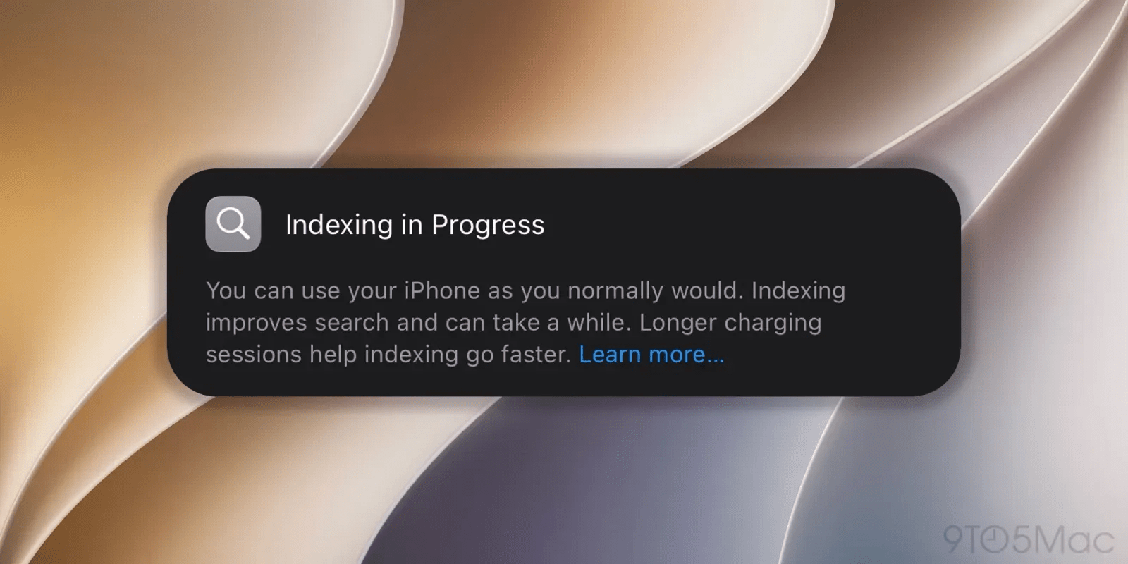 Apple says these three things can speed up the new Spotlight indexing