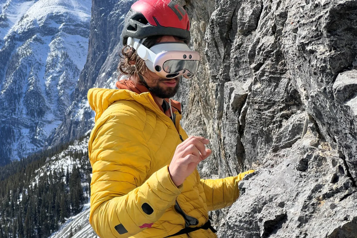 Bow Valley rock climber taking navigation tools to next level through augmented reality