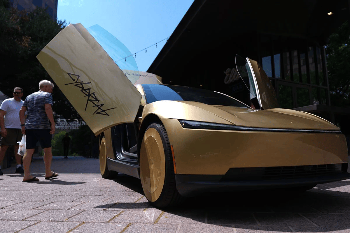 Musk launches steering-wheel-free taxi service in bet riders lose ‘no control’ fears and hop inside