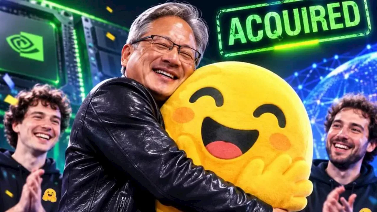 Nvidia snaps up AI software platform Hugging Face in £9.57bn deal