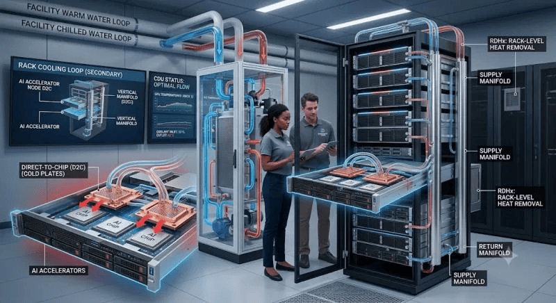 AI Data Center Liquid Cooling Market to Reach US$ 23.23 billion by 2035 as Hyperscale Facilities Shift Toward Advanced Thermal Management