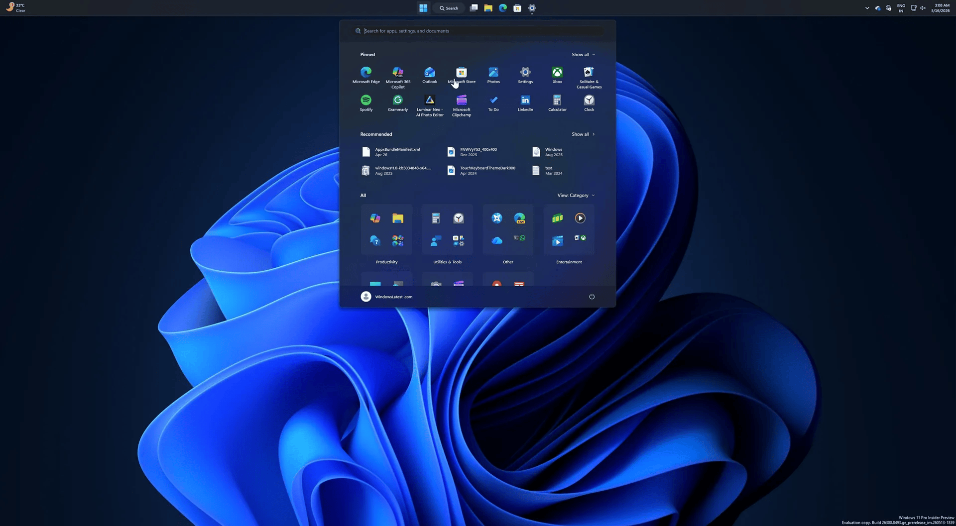 Windows 11 KB5124008 out with 5 features, direct download links for offline installer (.msu)