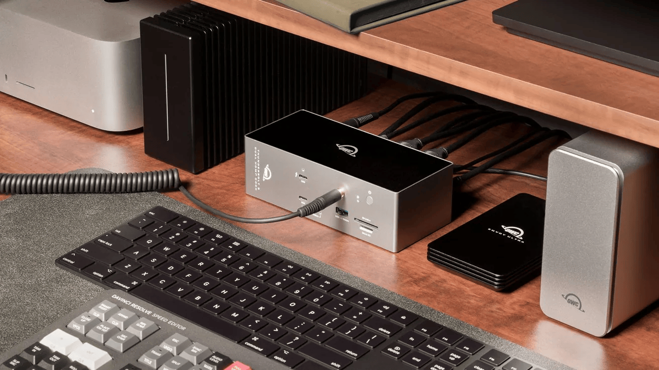OWC’s new Thunderbolt 5 dock connects two HDMI displays without adapters