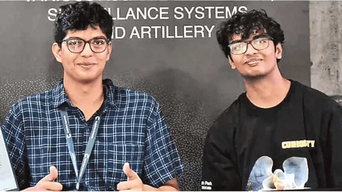 Naman Kasliwal and Shiv Patil, students of BITS Hyderabad, have developed state-of-the-art drones designed to strategically strengthen the Indian Army.
