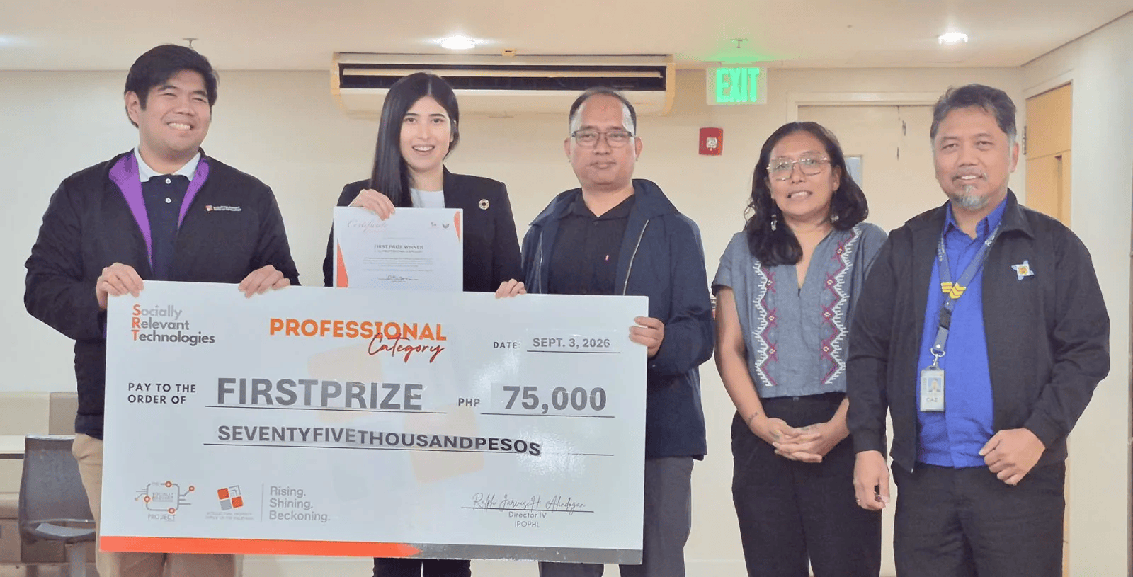AI disaster alert, EV conversion technologies win IPOPHL contest