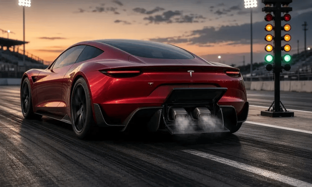 Tesla gives the Roadster an official “Go for launch” demonstration date
